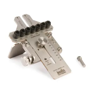 1/4" Stainless Steel Dowelling Jig with Angle