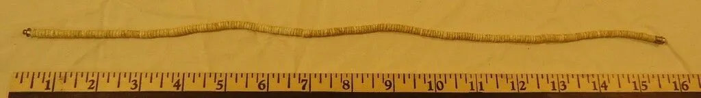 18in Shell Necklace Barrel Clasp -- New