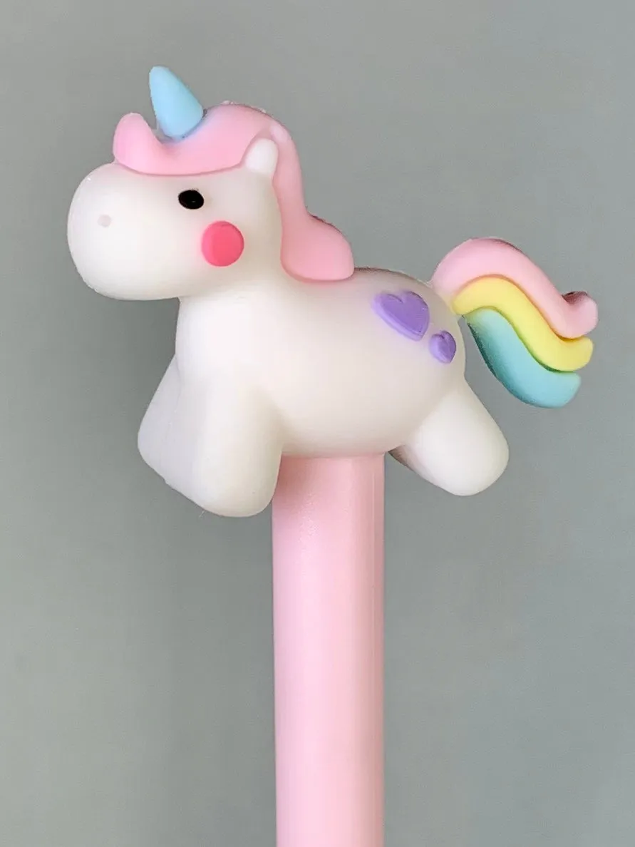 223432 UNICORN RAINBOW TAIL GEL PEN-25