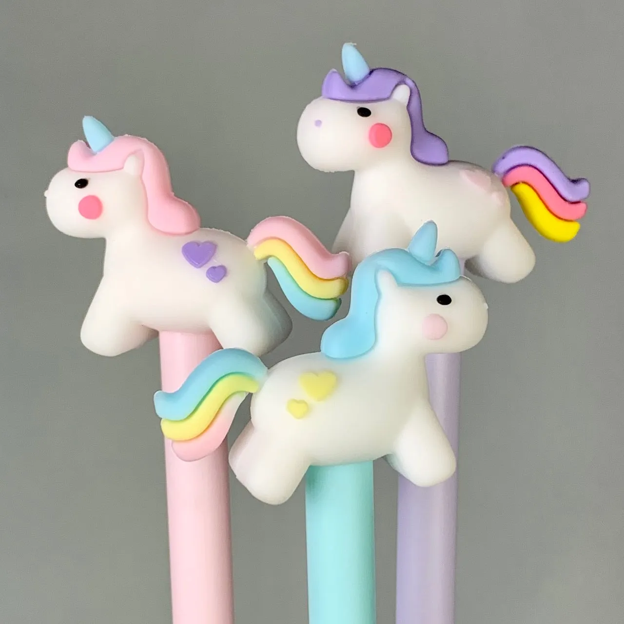 223432 UNICORN RAINBOW TAIL GEL PEN-25