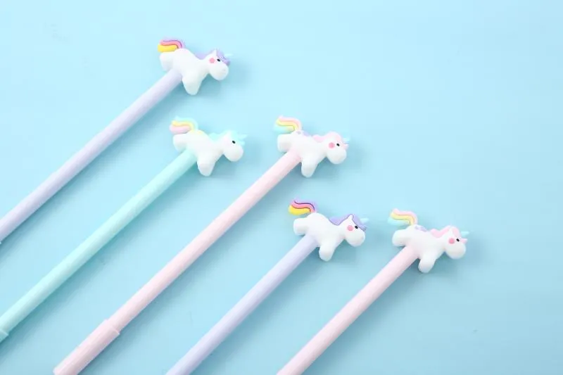 223432 UNICORN RAINBOW TAIL GEL PEN-25