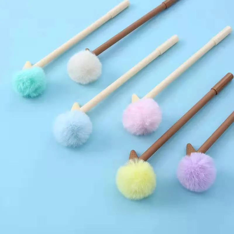 22358 POM POM ICE CREAM GEL PEN-30