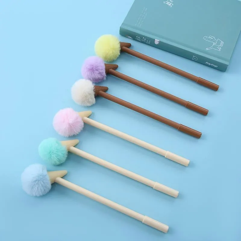 22358 POM POM ICE CREAM GEL PEN-30