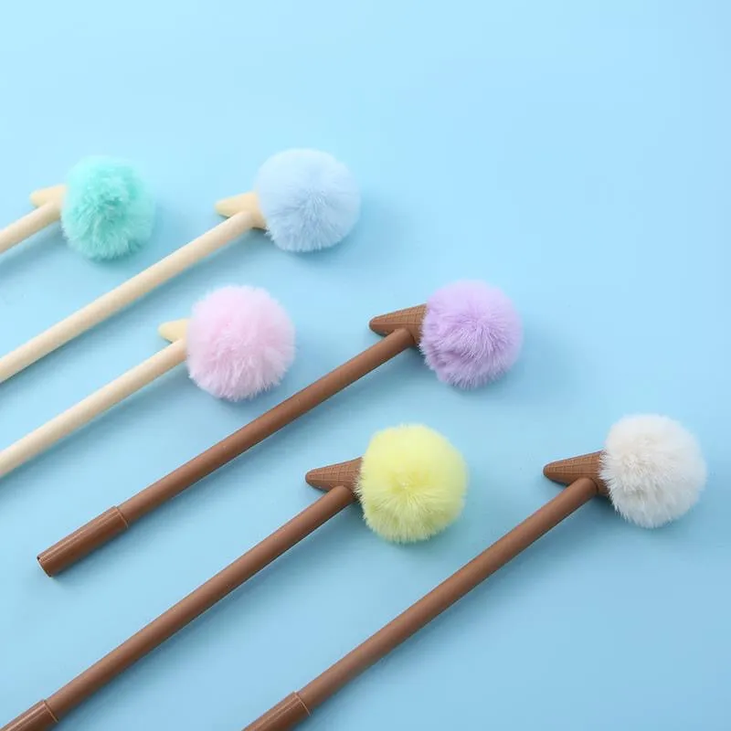 22358 POM POM ICE CREAM GEL PEN-30