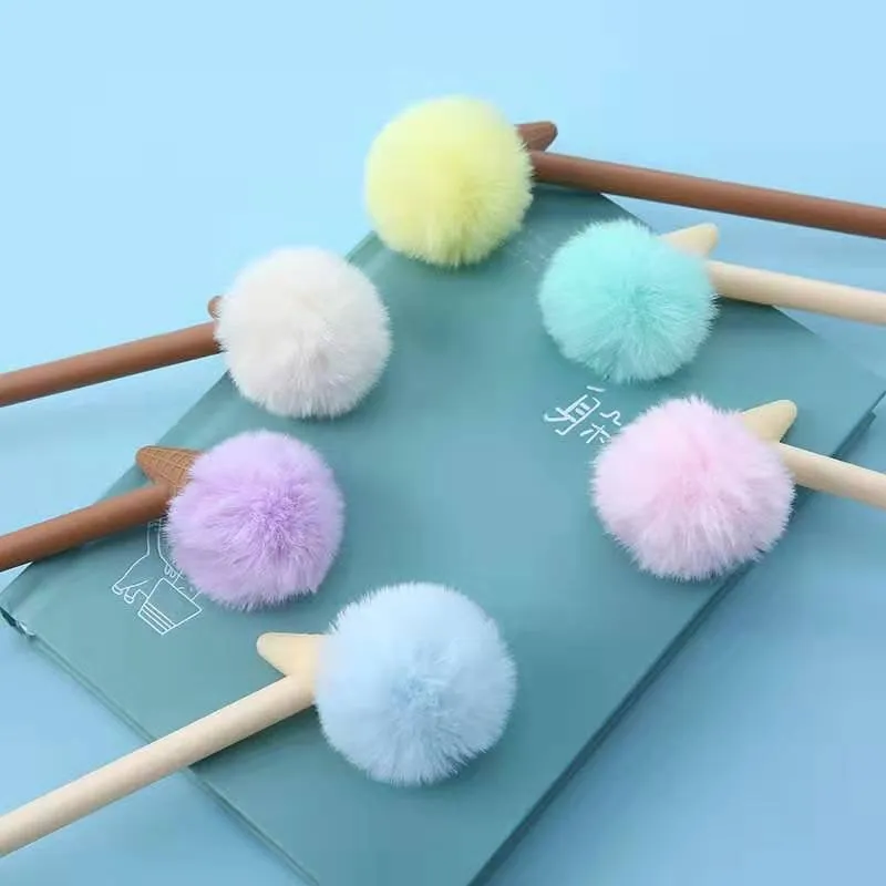 22358 POM POM ICE CREAM GEL PEN-30