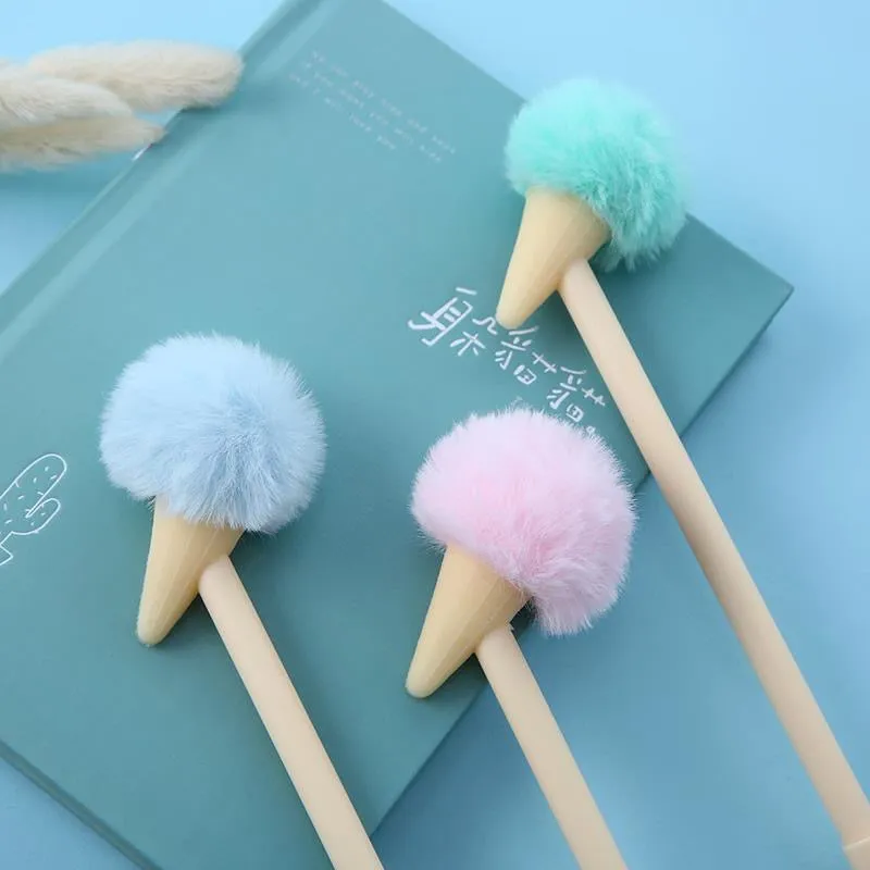 22358 POM POM ICE CREAM GEL PEN-30