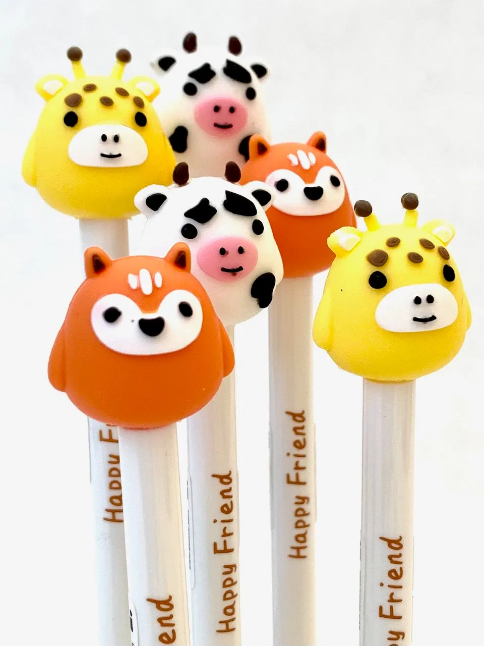 22399 HAPPY ANIMAL FRIENDS RETRACTABLE GEL PEN-36