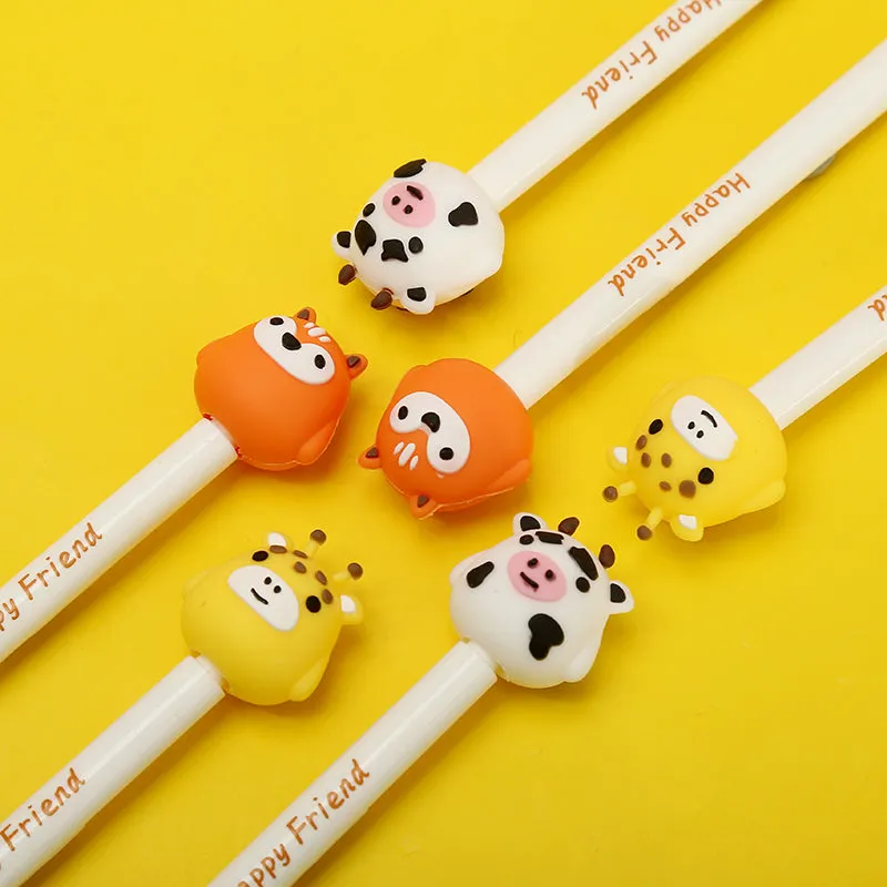 22399 HAPPY ANIMAL FRIENDS RETRACTABLE GEL PEN-36