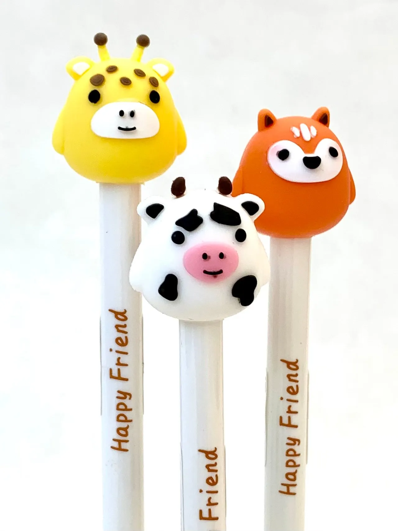 22399 HAPPY ANIMAL FRIENDS RETRACTABLE GEL PEN-36