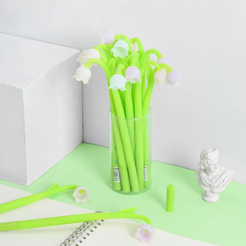 224132 LILY OF THE VALLEY FLOWER COLOR CHANGING GEL PEN-43