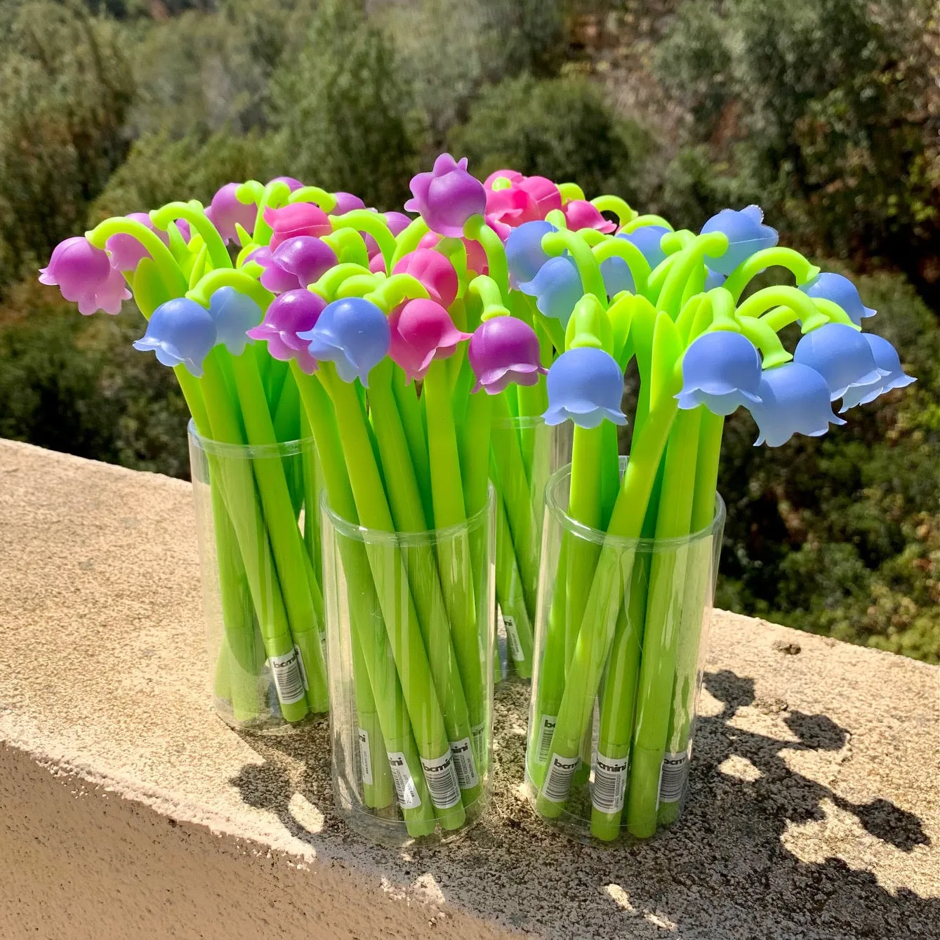 224132 LILY OF THE VALLEY FLOWER COLOR CHANGING GEL PEN-43