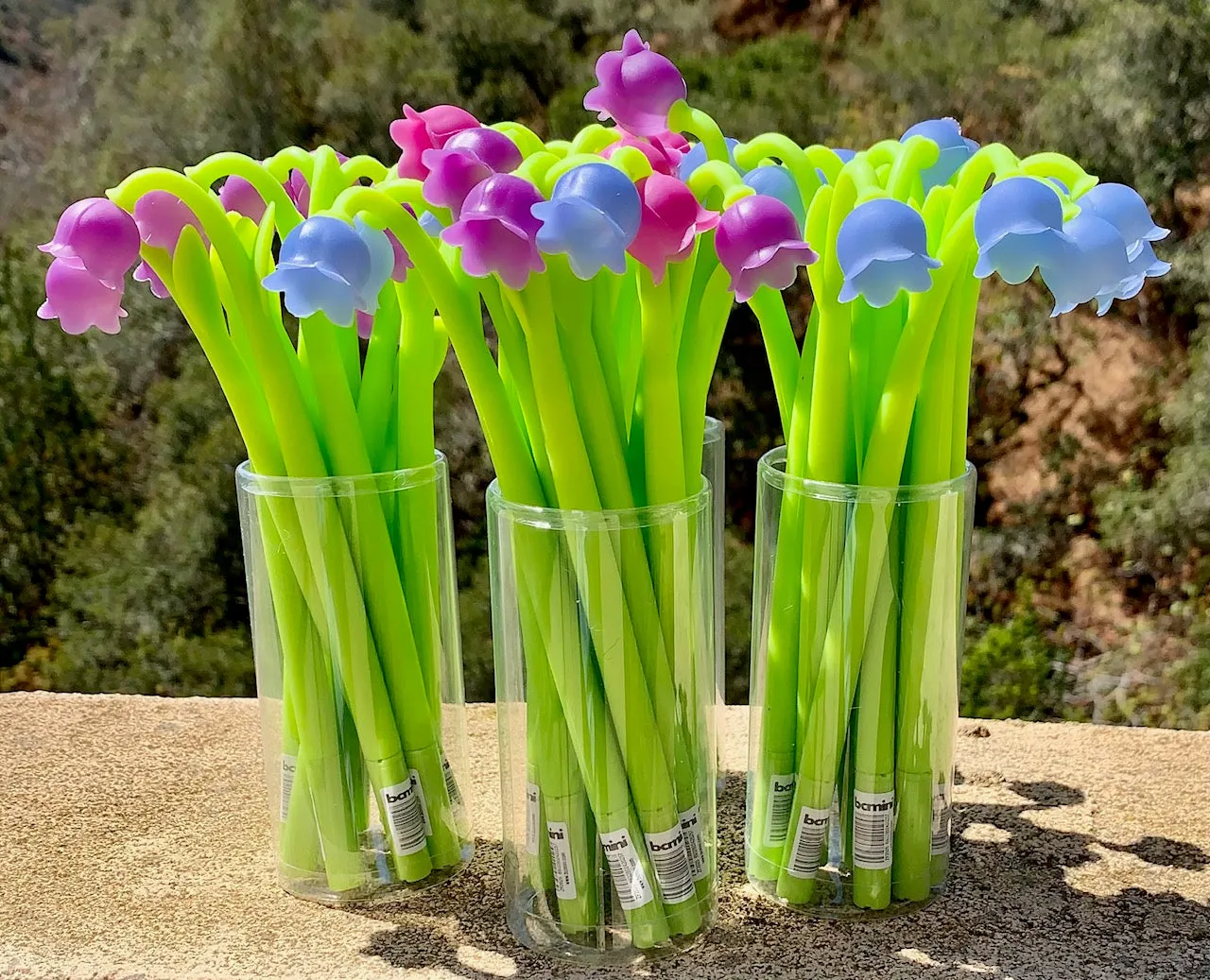 224132 LILY OF THE VALLEY FLOWER COLOR CHANGING GEL PEN-43