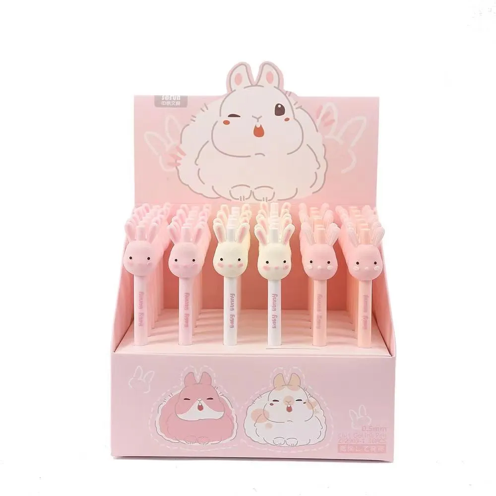 22483 BUNNY RABBIT RETRACTABLE GEL PEN-36