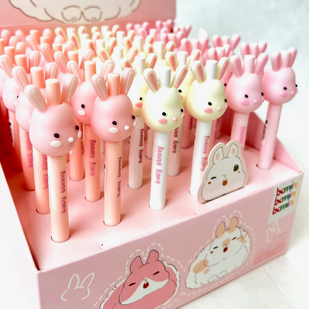 22483 BUNNY RABBIT RETRACTABLE GEL PEN-36