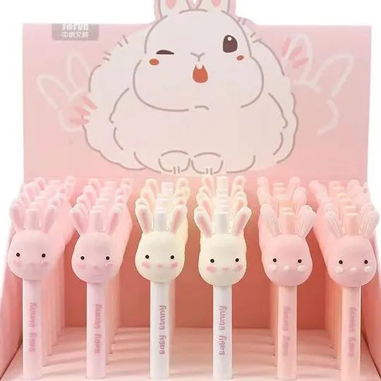 22483 BUNNY RABBIT RETRACTABLE GEL PEN-36