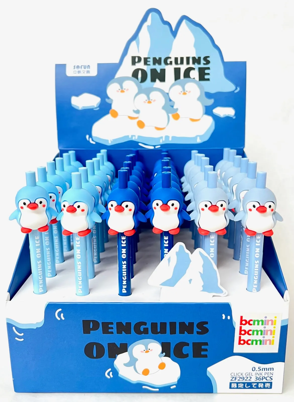 22485 PENGUIN RETRACTABLE GEL PEN-36