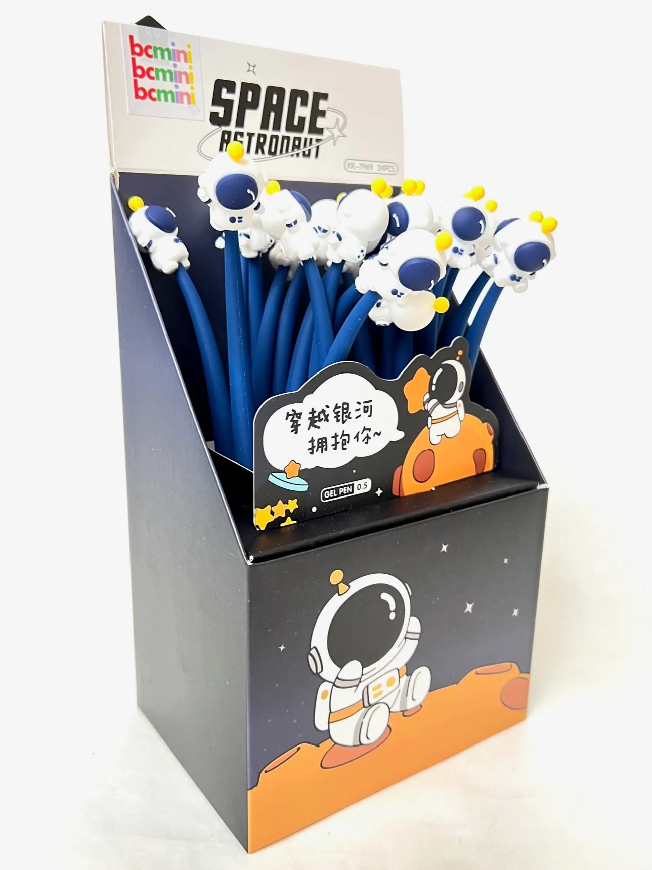 22491 ASTRONAUT WIGGLE GEL PEN-24