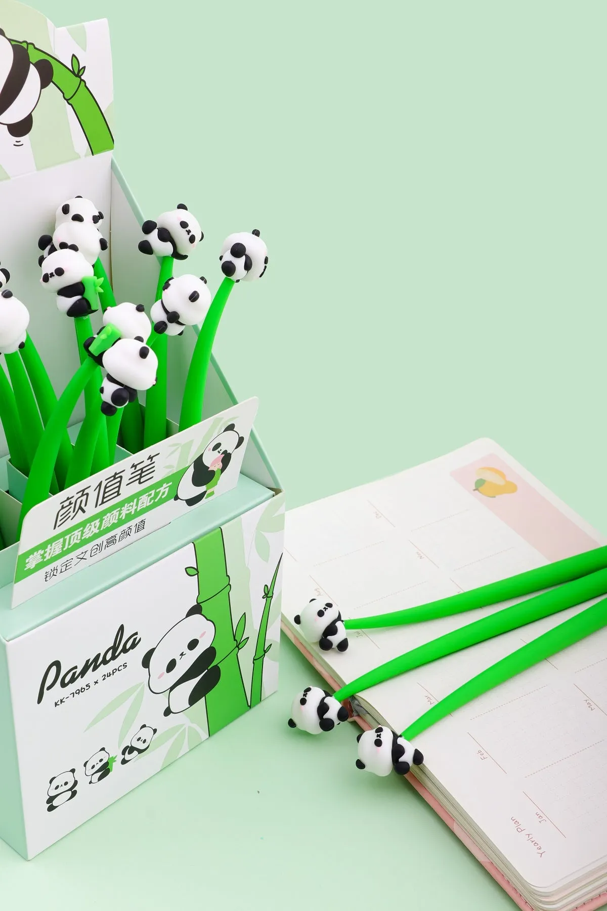 22500 PANDA WIGGLE GEL PEN-24