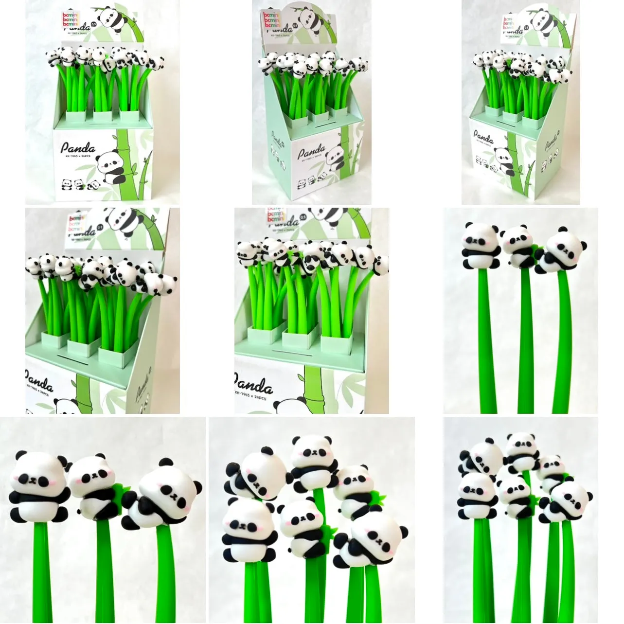 22500 PANDA WIGGLE GEL PEN-24