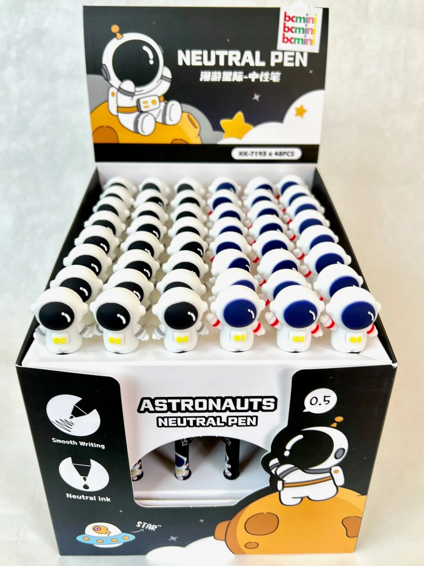 22502 ASTRONAUT GEL PEN-48