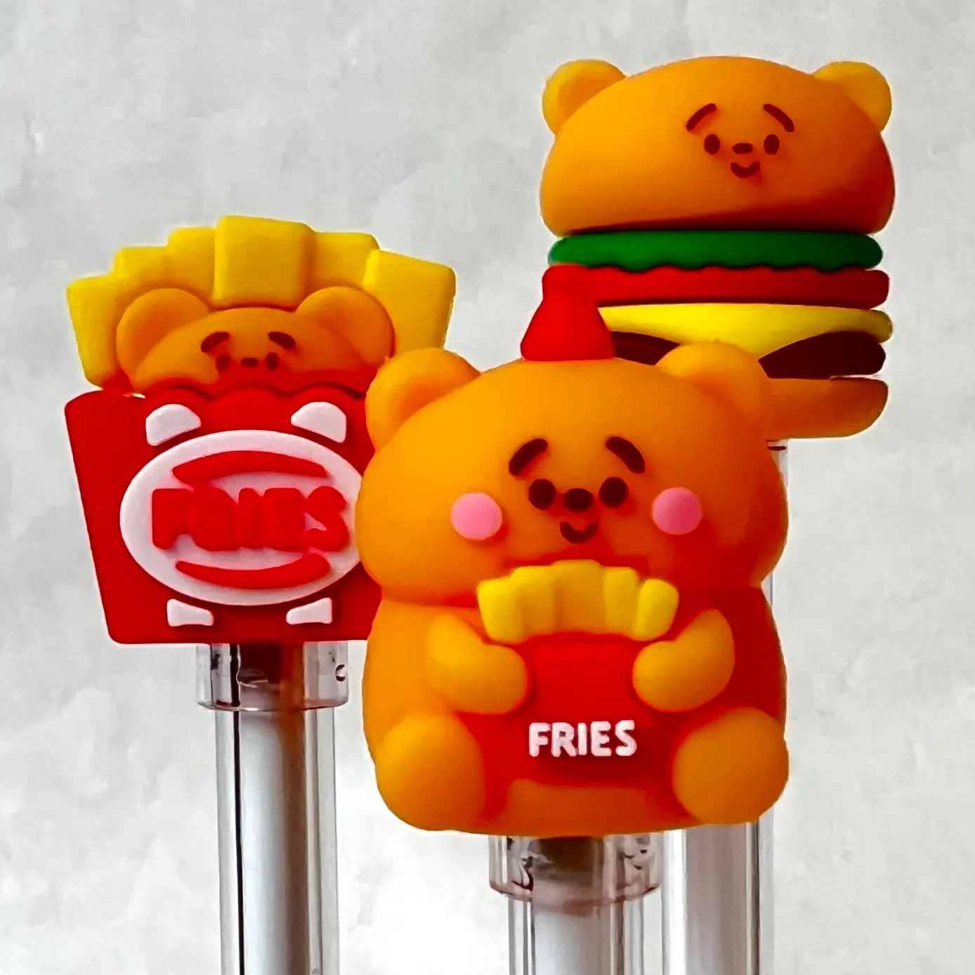 22511 BEAR FAST FOOD GEL PEN-48