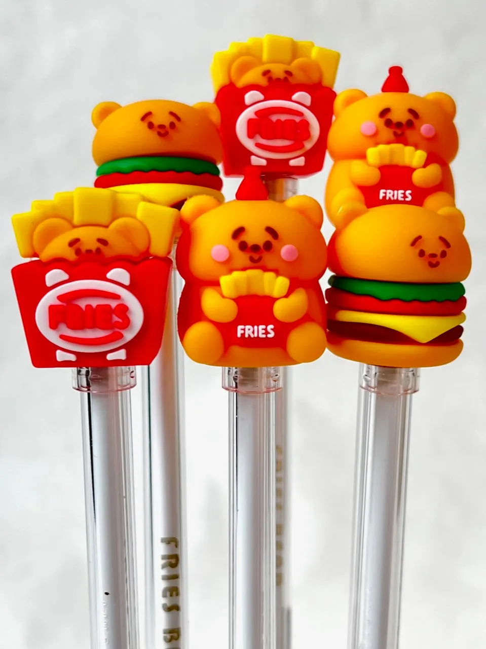 22511 BEAR FAST FOOD GEL PEN-48