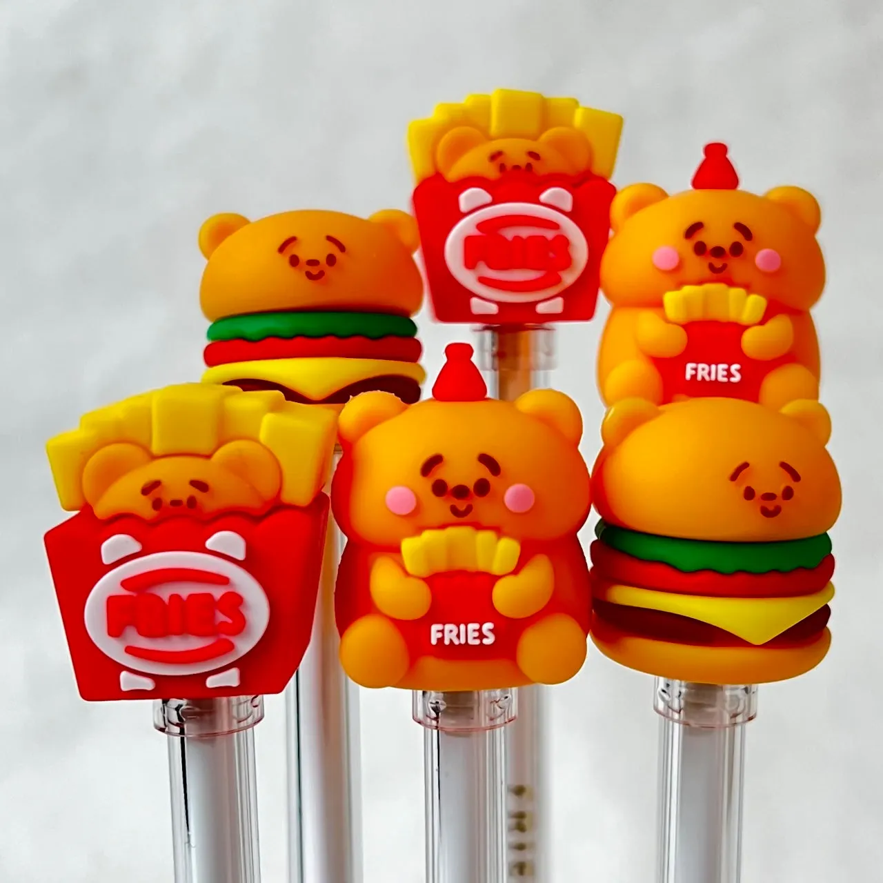 22511 BEAR FAST FOOD GEL PEN-48