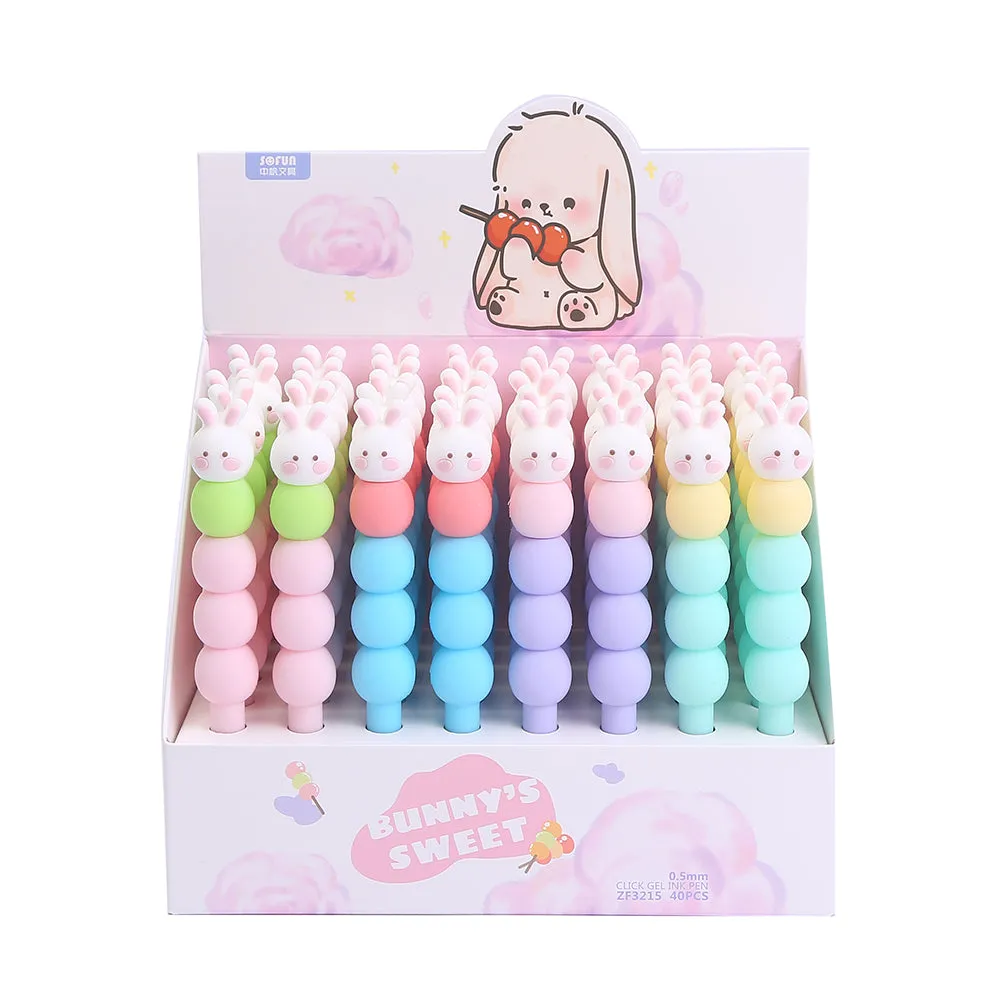 22538 BUNNY'S SWEET CANDY GEL PEN-40