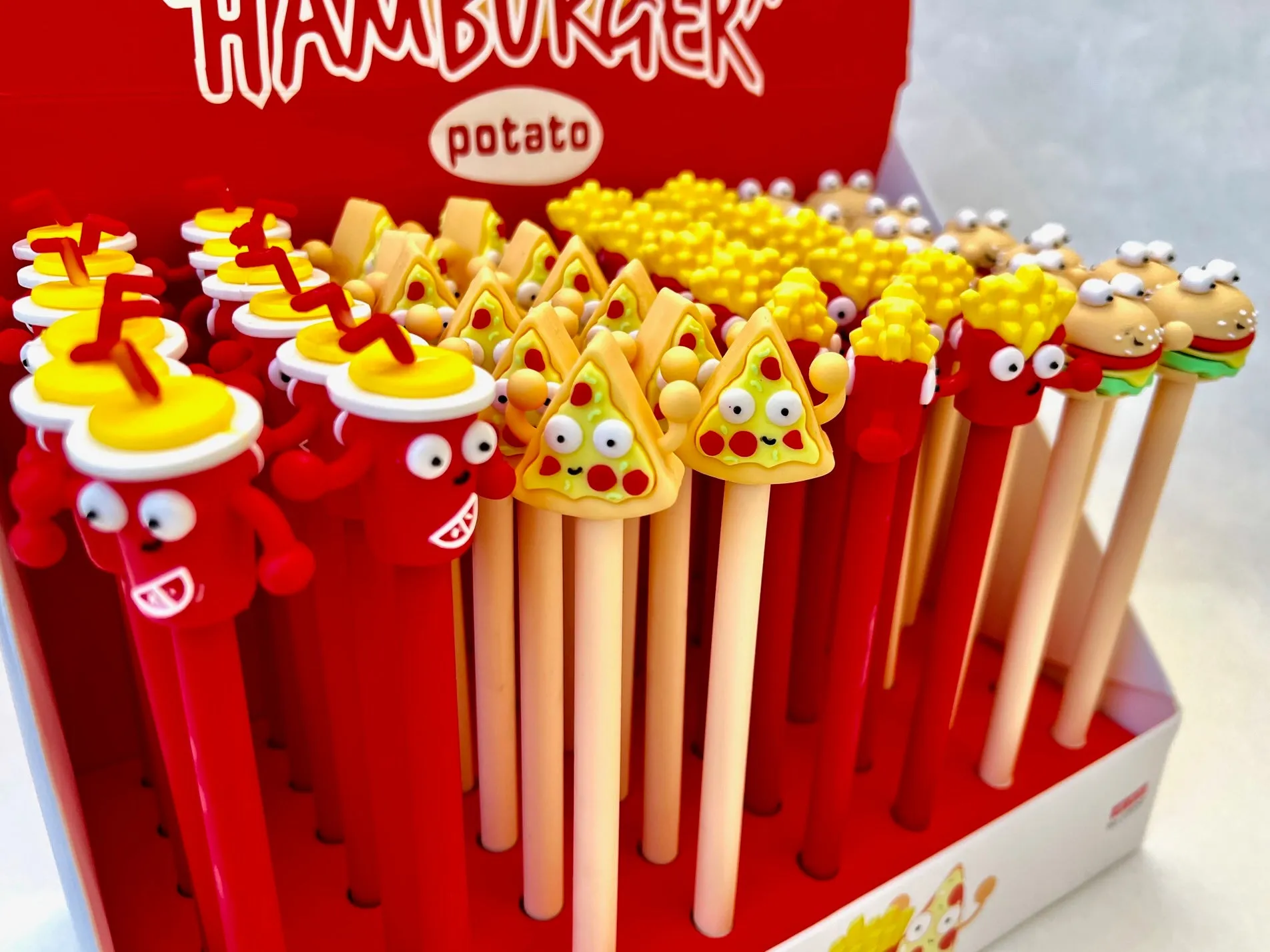 22547 HAMBURGER GEL PEN-48