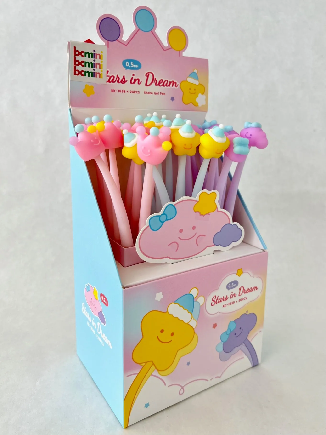 22564 STAR DREAM WORLD WIGGLE GEL PEN-24