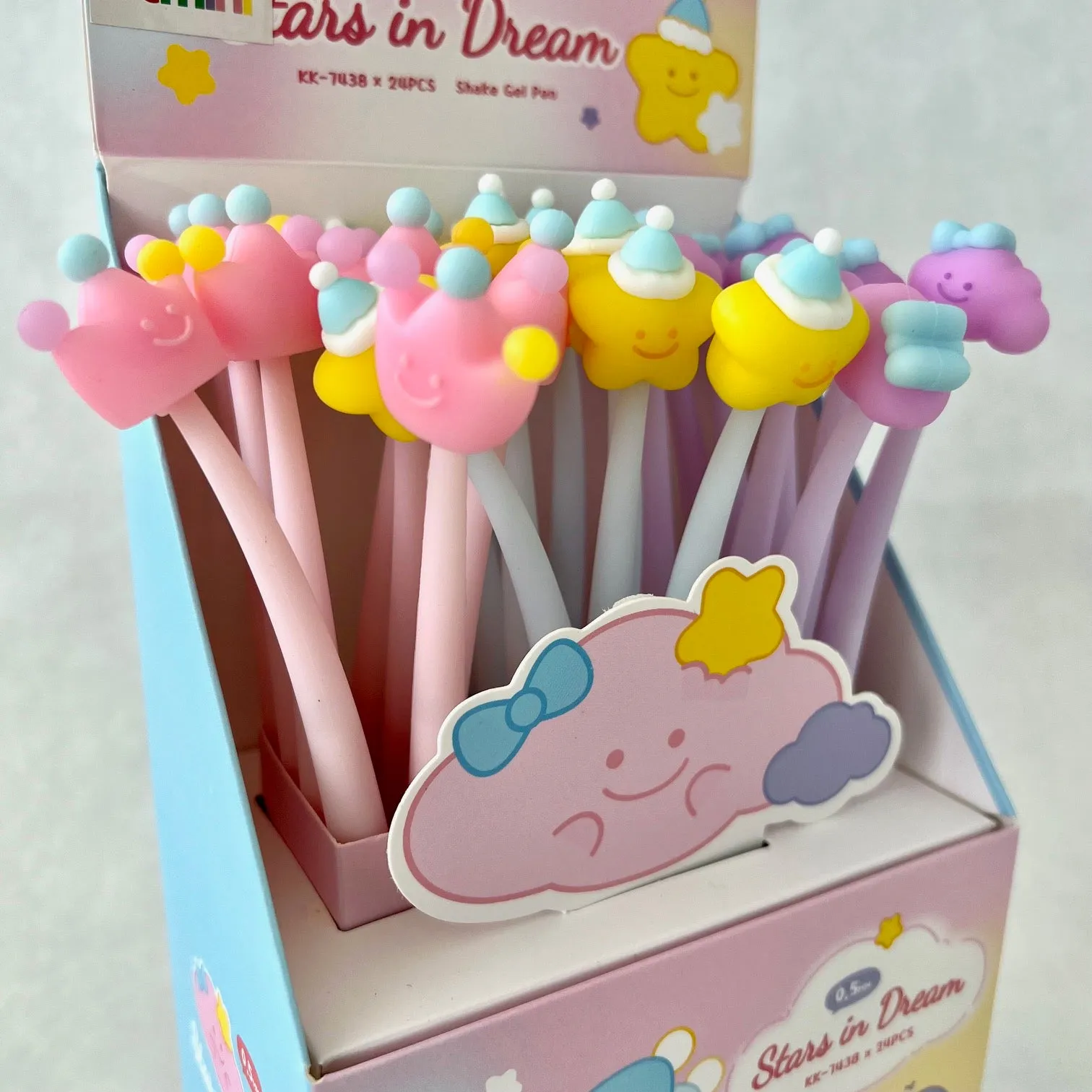 22564 STAR DREAM WORLD WIGGLE GEL PEN-24