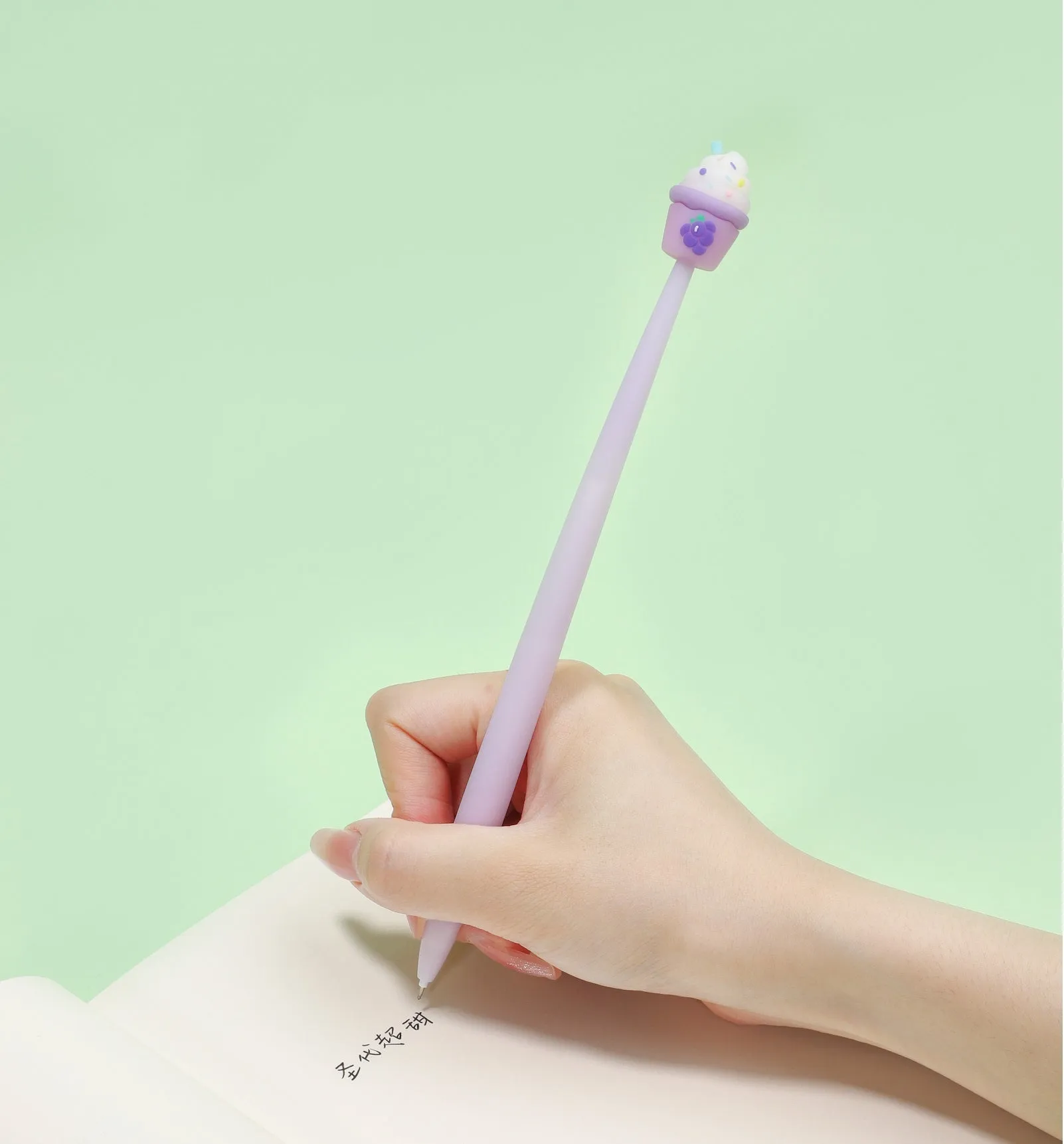 22566 ICE CREAM WIGGLE GEL PEN-24