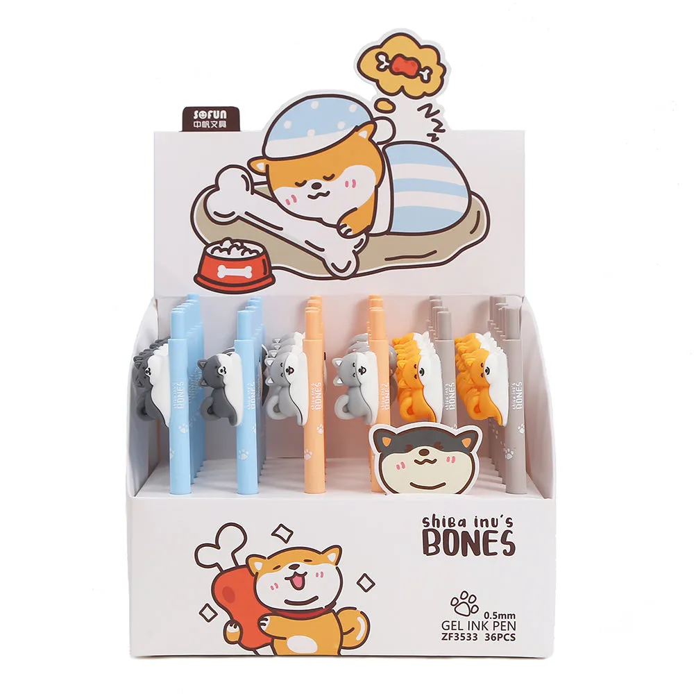 22581 SHIBA INU GEL PEN-36