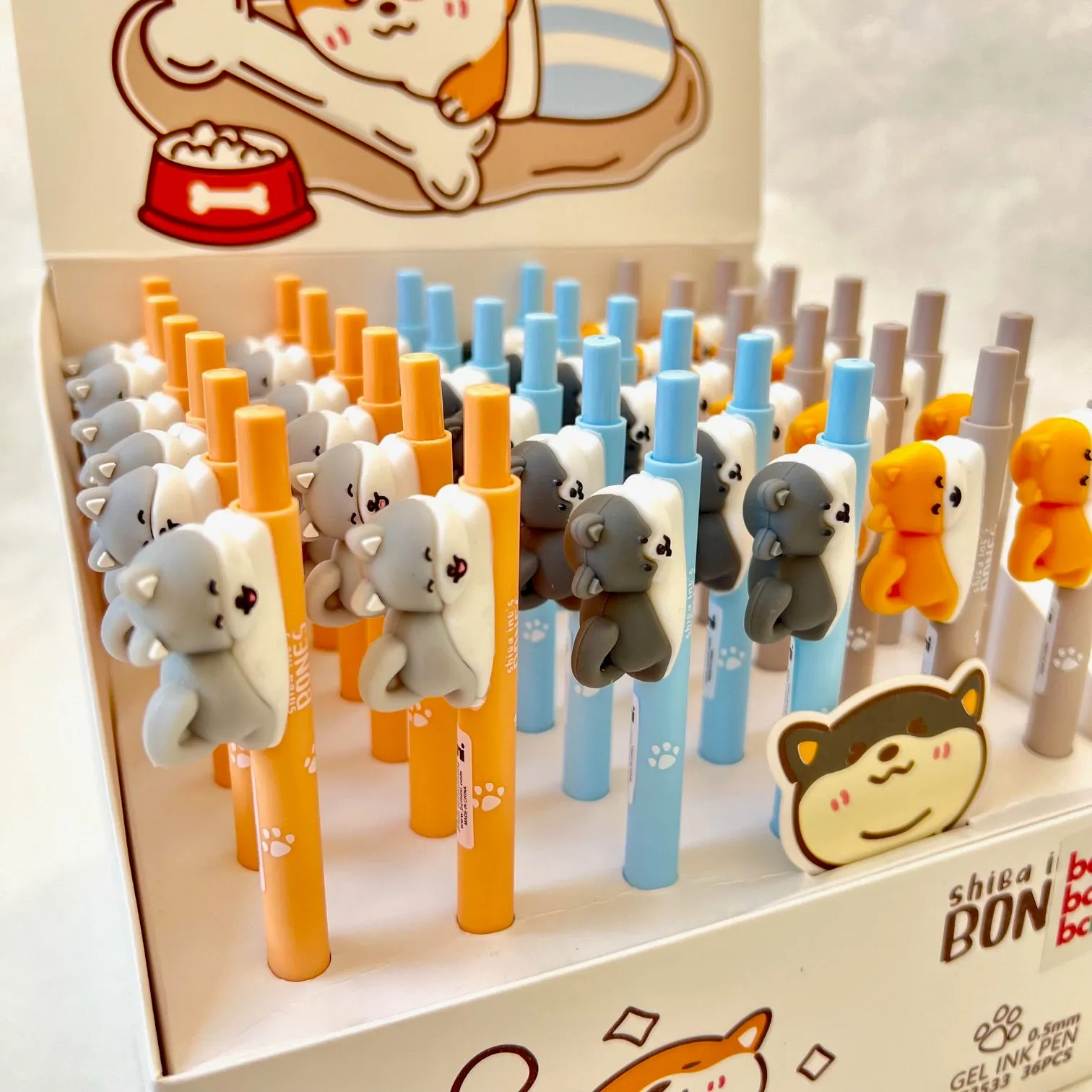 22581 SHIBA INU GEL PEN-36