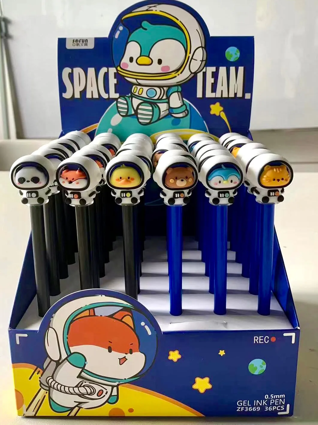 22596 SPACE TEAM GEL PEN-36