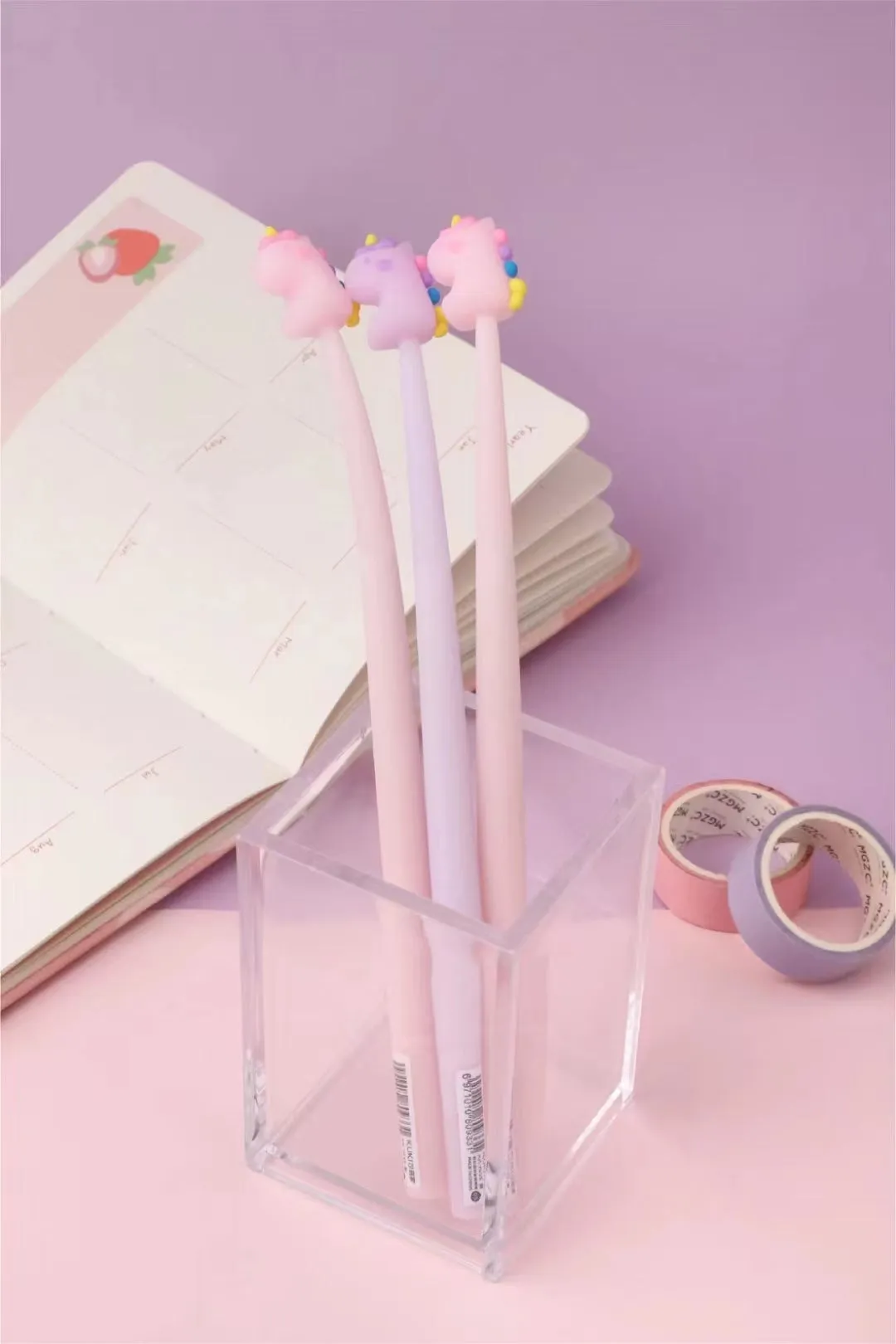 22610 UNICORN WIGGLE GEL PEN-24