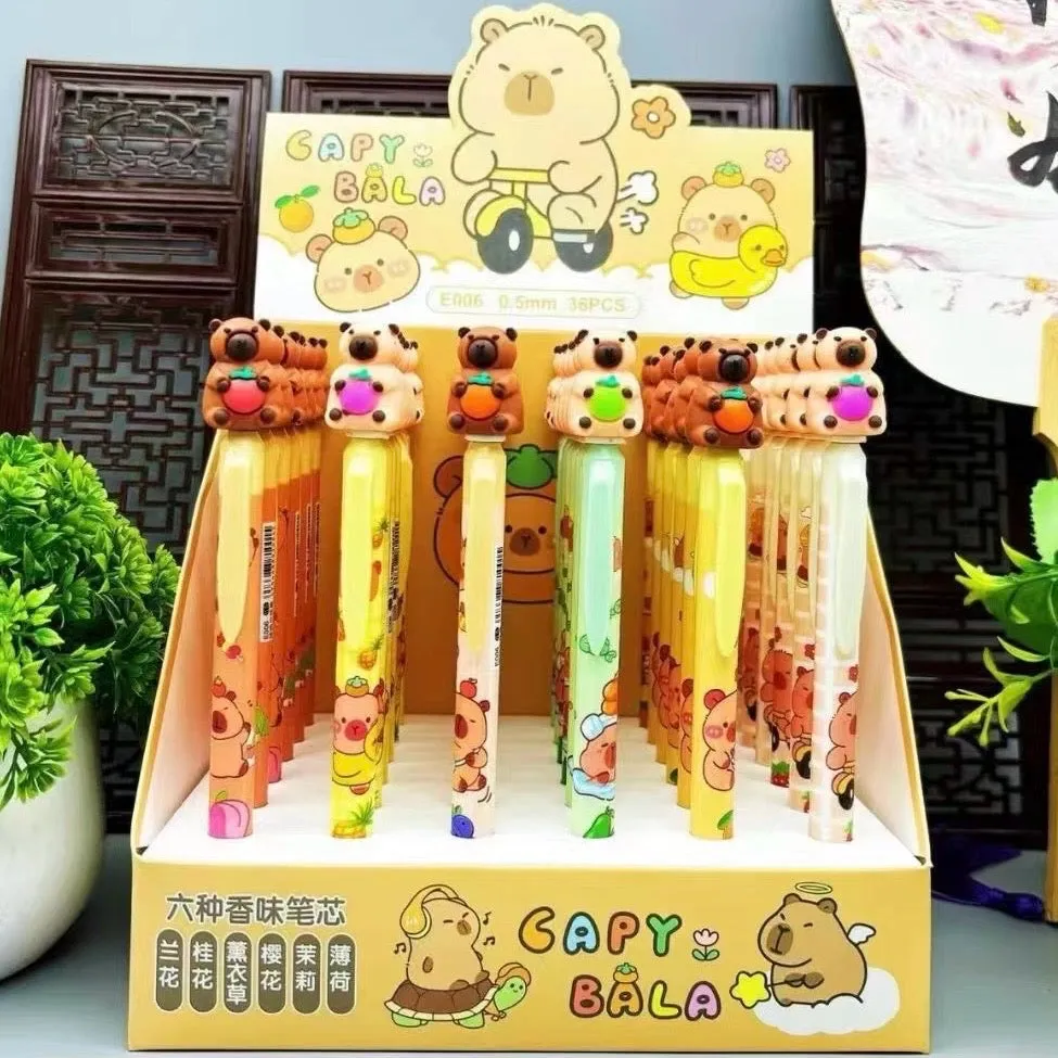 22650 CAPYBARA RETRACTABLE GEL PEN-36