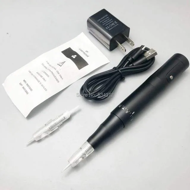 4 colors Wireless PMU Machine Microblading Permanent Makeup Beauty Tattoo Pen with Cartridges