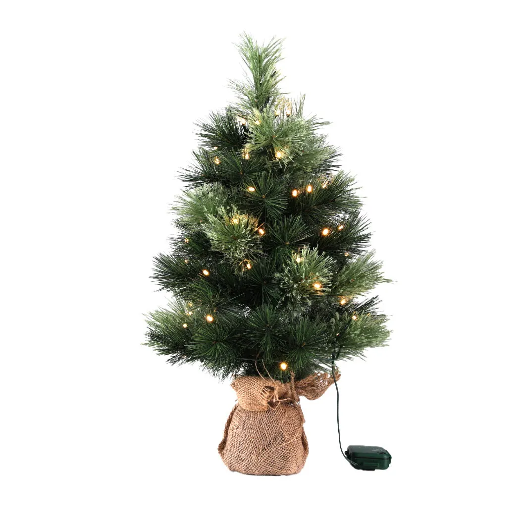 60CM LED Mini Christmas Tree with Timer - Jingle Jollys