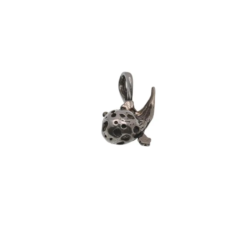 925 Silver Oxidized Comet Charm- CHARM0078