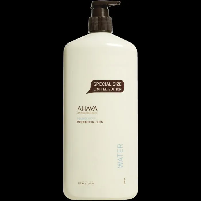 AHAVA Triple Size Mineral Body Lotion Limited Edition 24 oz / 750 ml