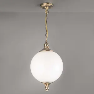 Antique Brass Pendant Ceiling Light