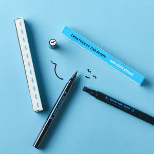 ASHLEY HAY DESIGN BAT STAMP & BRUSH EYELINER