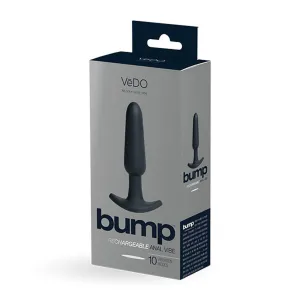 Buzzing Bump: Rechargeable Anal Vibe with 10 Vibration Modes