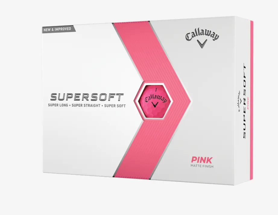 Callaway Supersoft Matte Pink Dozen