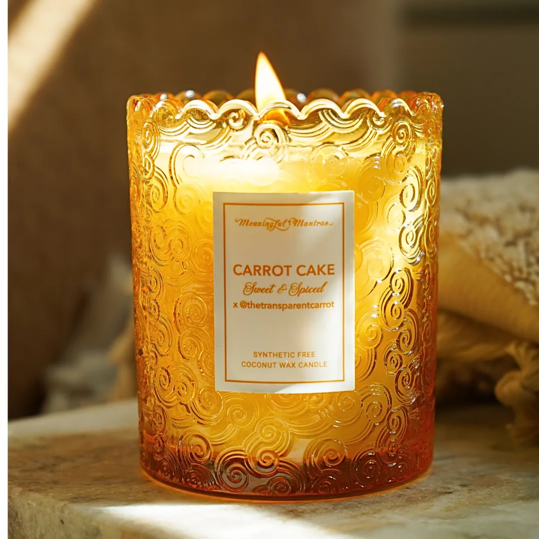 Carrot Cake Natural Candle 8oz Kaia Collection