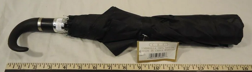 C.E.I. RN89163 Black Umbrella Nylon -- New