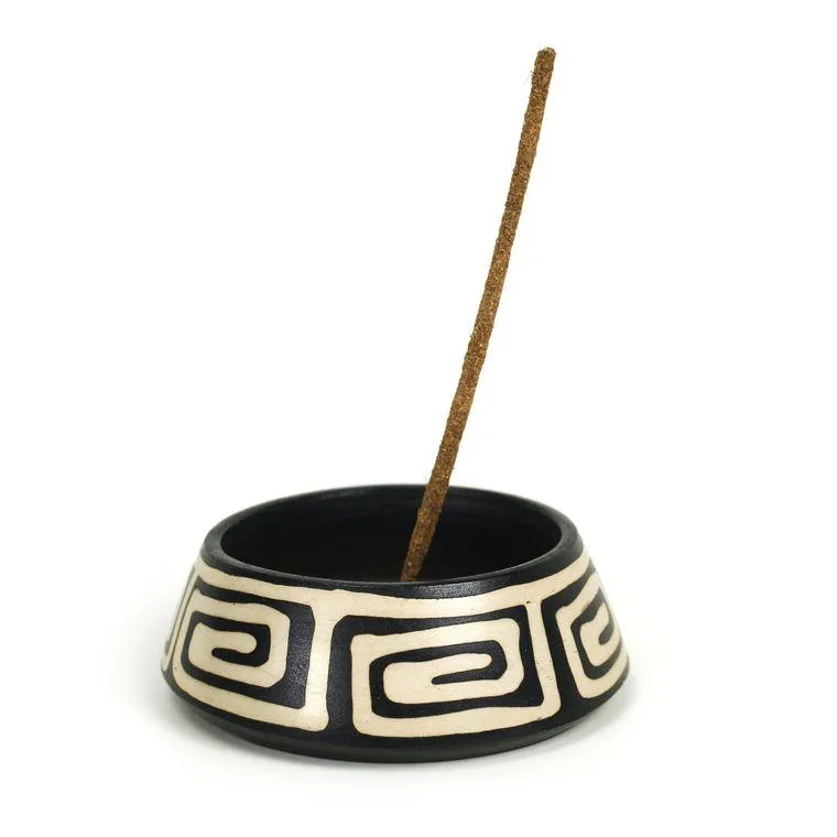 Ceramic Incense Burner for Stick and Cone Incense - 4.5