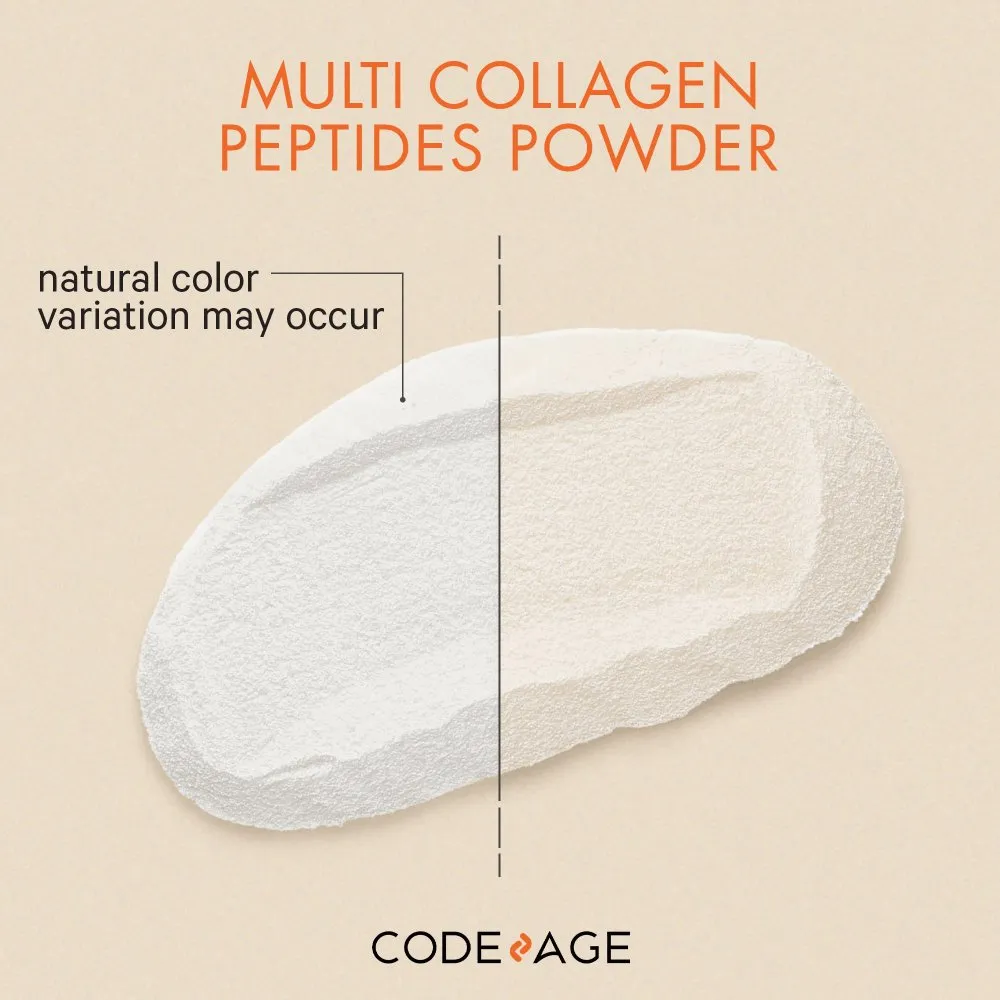 Codeage Hydrolyzed Multi Collagen Peptides Powder Supplement