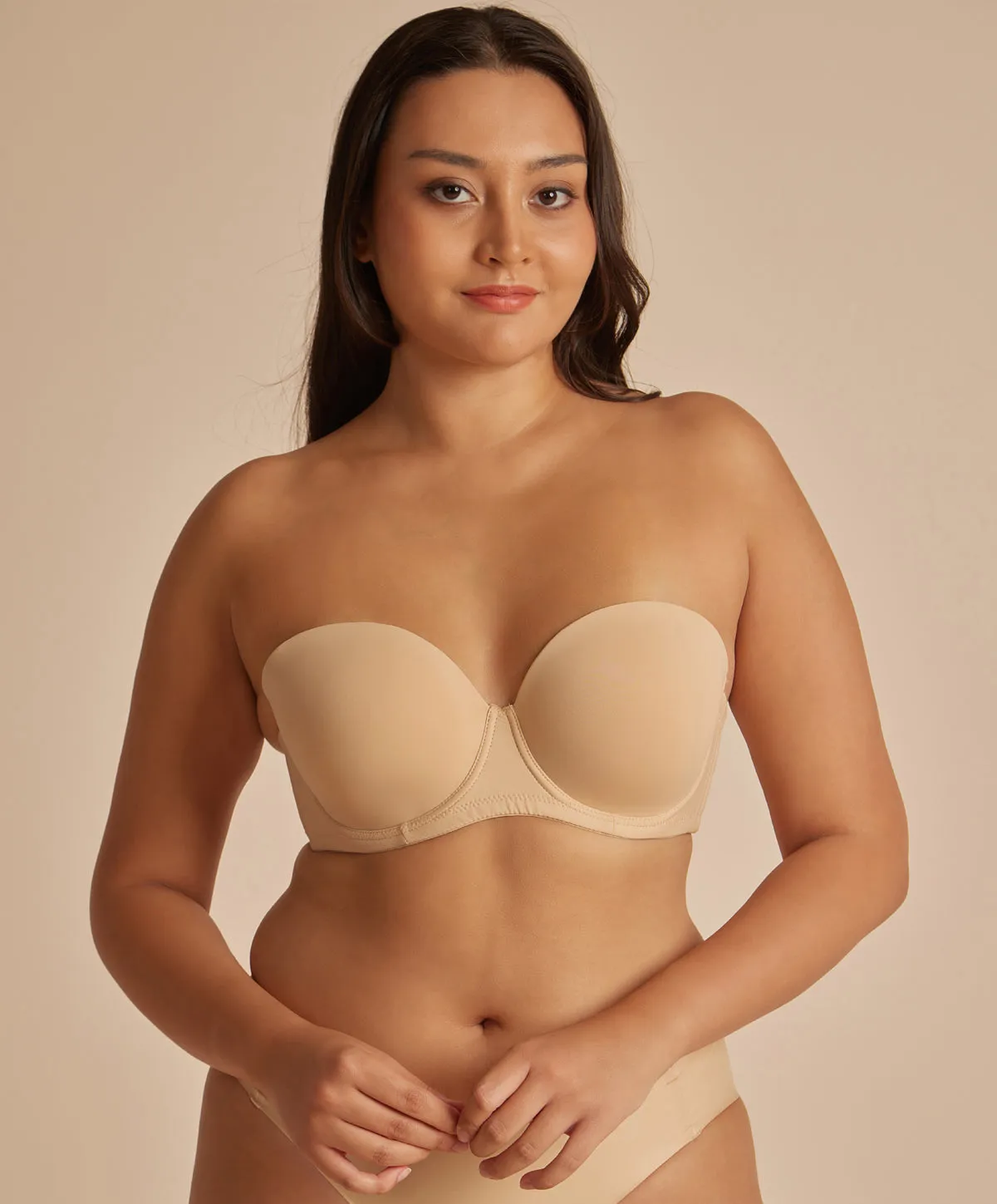 Collagen Smooth Curve Strapless Bra